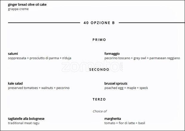 Città menu