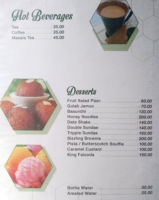 Navarasa menu