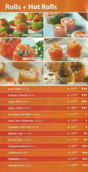 Manekineko cardápio