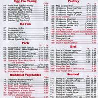 Kin Wha Garden Menu Menu For Kin Wha Garden Somerton Philadelphia