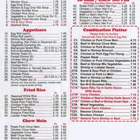 Kin Wha Garden Menu Menu For Kin Wha Garden Somerton Philadelphia