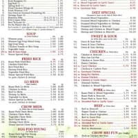 China Garden Menu Menu For China Garden Countryside Safety