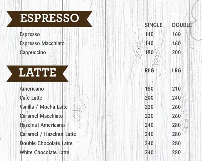 The Coffee Bean And Tea Leaf Menu Zomato