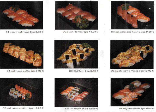 Menu di Sushi Umi 