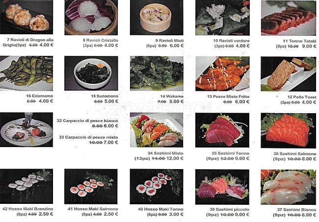 Menu di Sushi Umi 