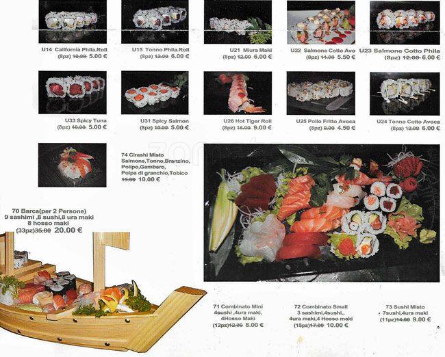 Menu di Sushi Umi 