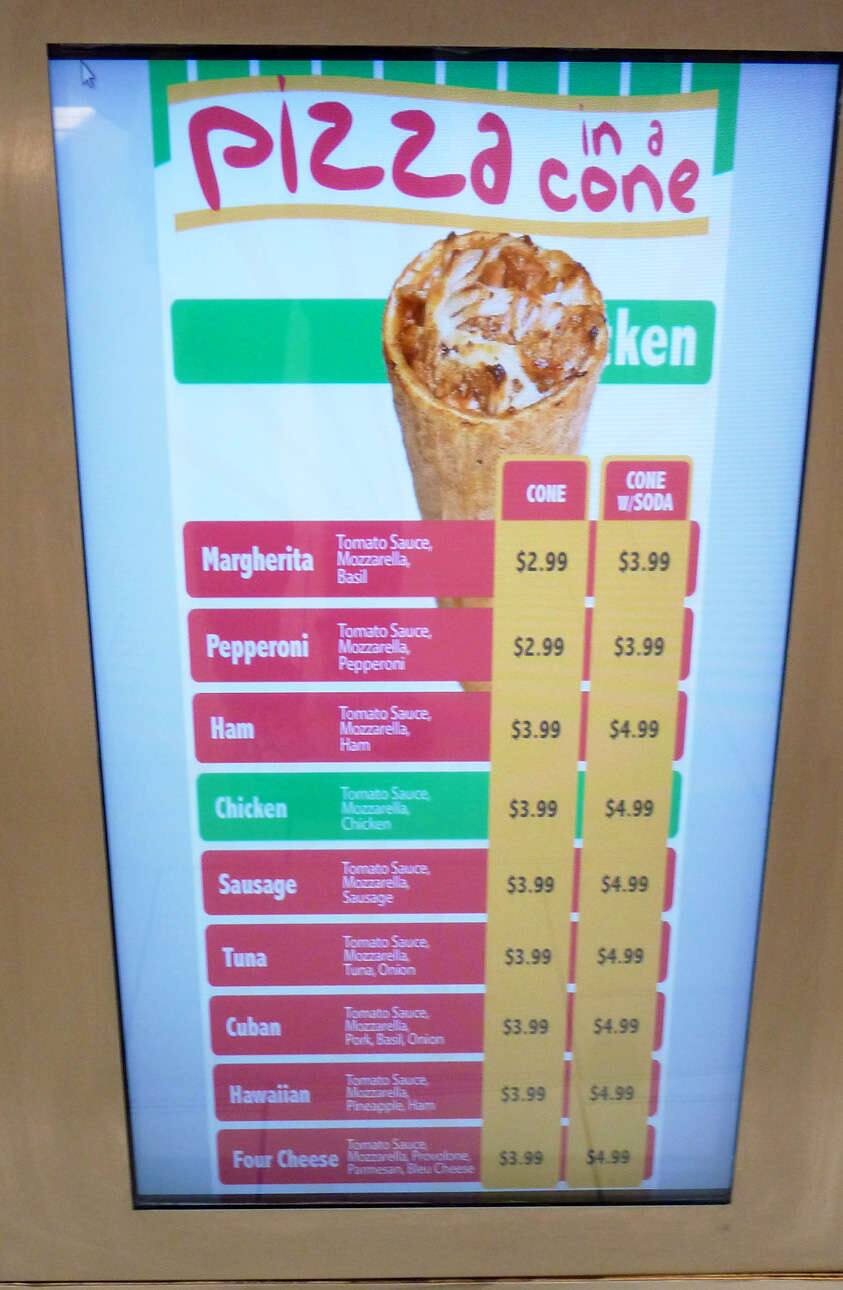 Toasted Cone Menu Classic Cones Menu | The Classic Cone – OJHUCC