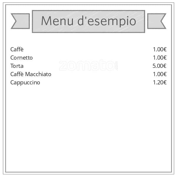 Menu di BAR CAMPARI 