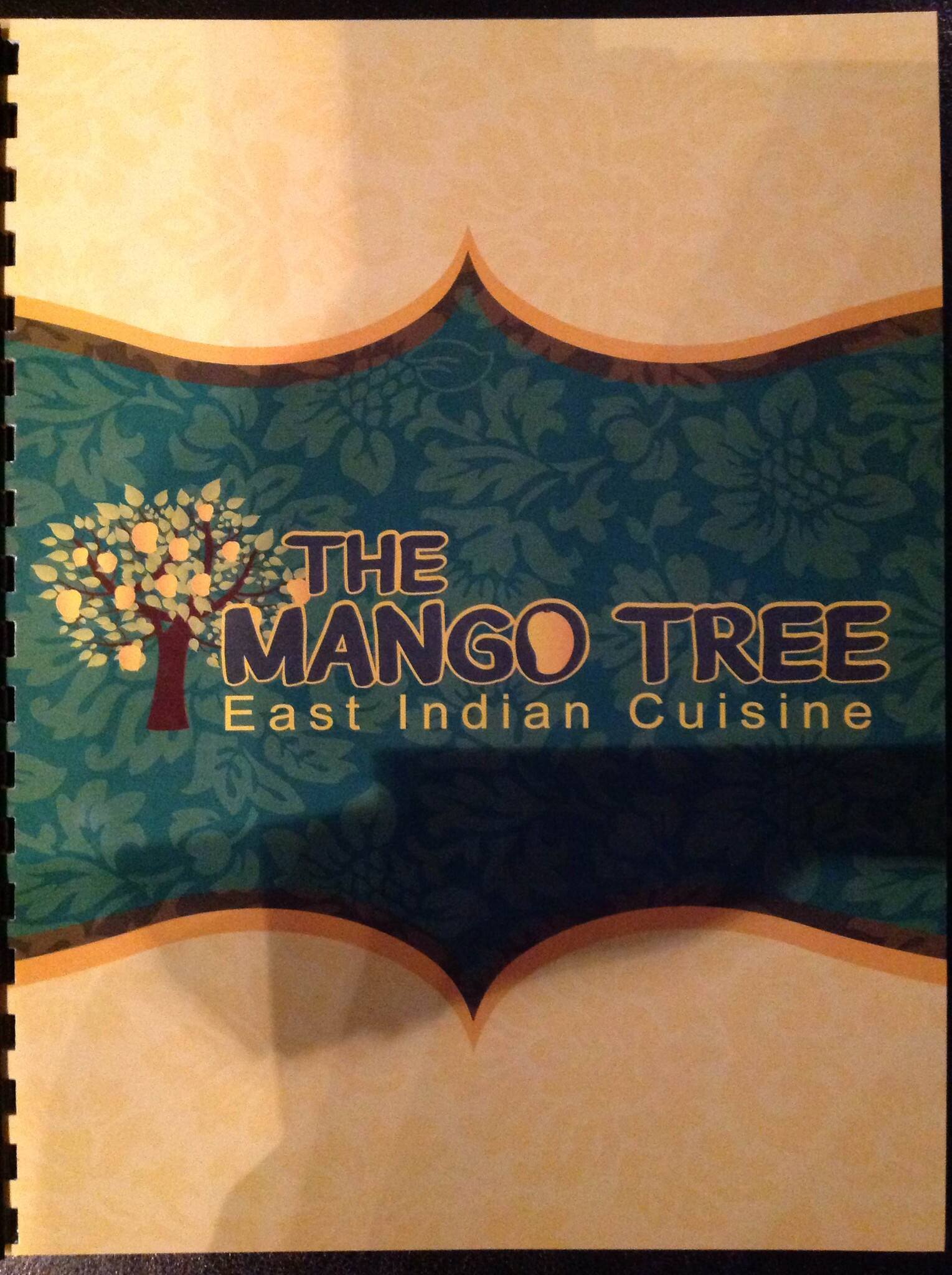 The Mango Tree Menu, Menu for The Mango Tree, Medicine Hat, Medicine