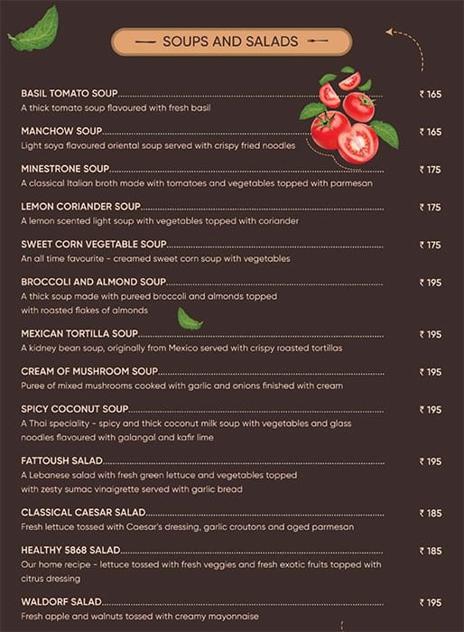 Menu of 5868, Adalaj, Ahmedabad Menu of 5868, Adalaj, Ahmedabad