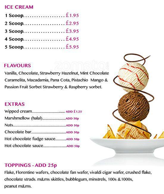 Buttercream Cake Boutique Menu Zomato UK