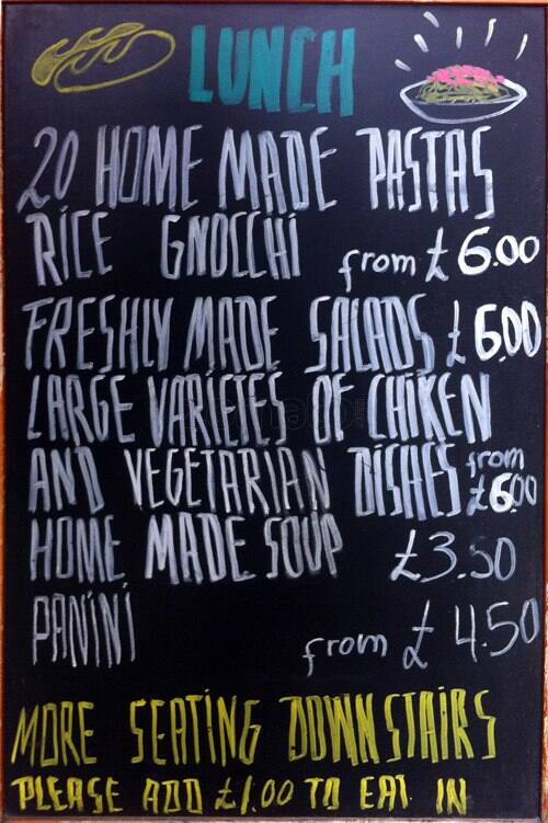 Fernando's menu