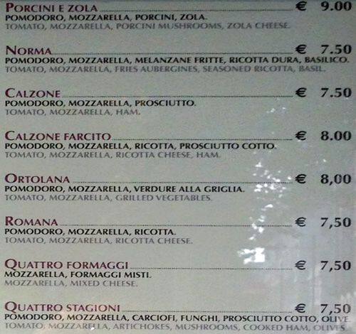 Menu di Dinky 