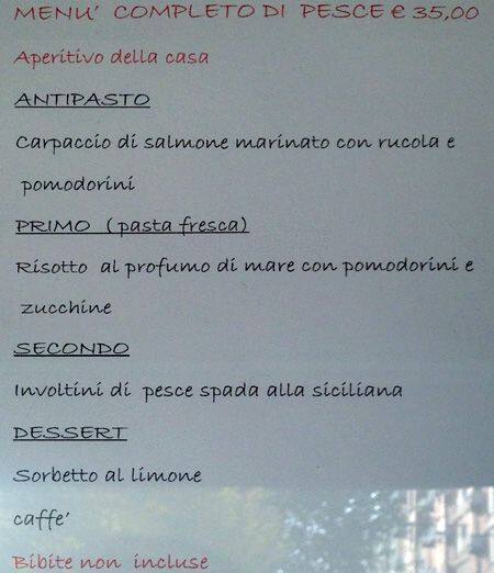 Menu di Dinky 