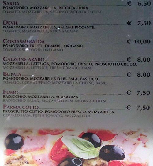 Menu di Dinky 
