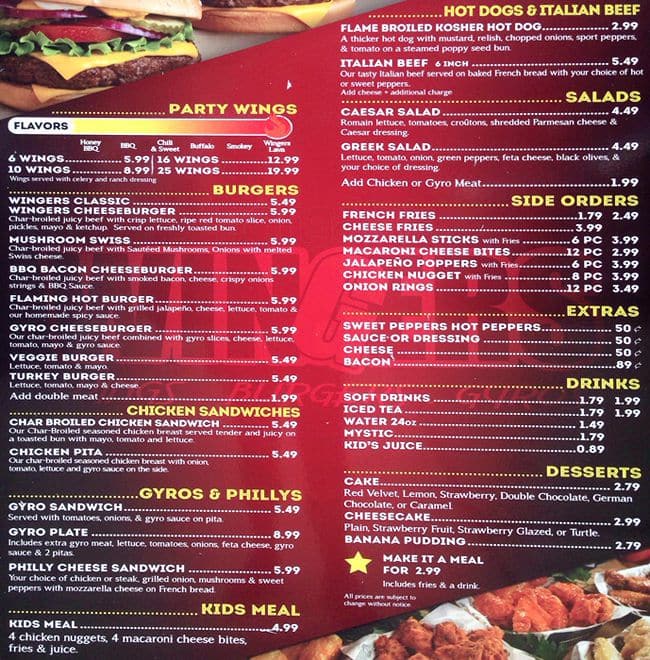 Hyde Park Drink Menu / Hyde Park Menu Picture of Hyde Park Prime