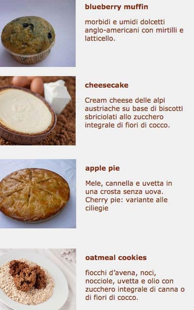 Menu di La Dolceroma 