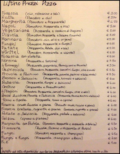 Carta de Non Solo Pane