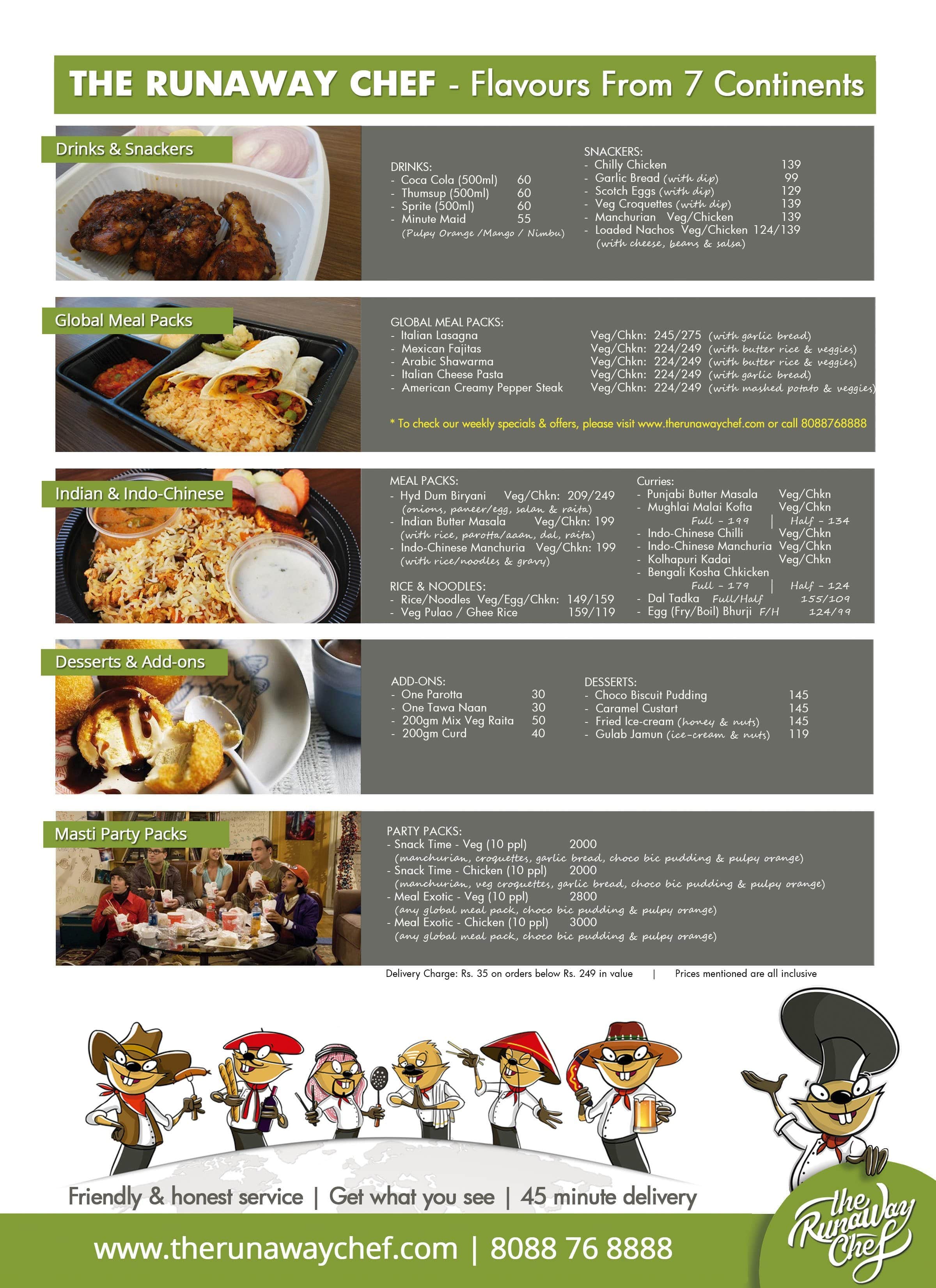 Menu at Navaiti's Restaurant, Bengaluru, Service Rd