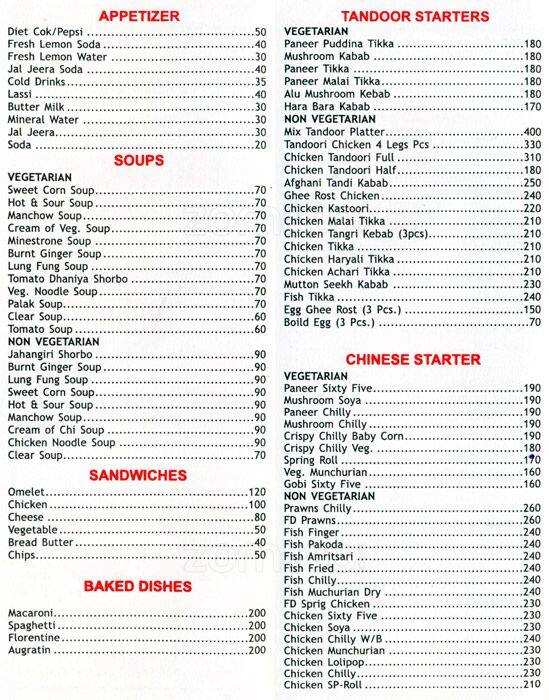 Sheeba Delicious Menu, Menu for Sheeba Delicious, Satellite, Ahmedabad