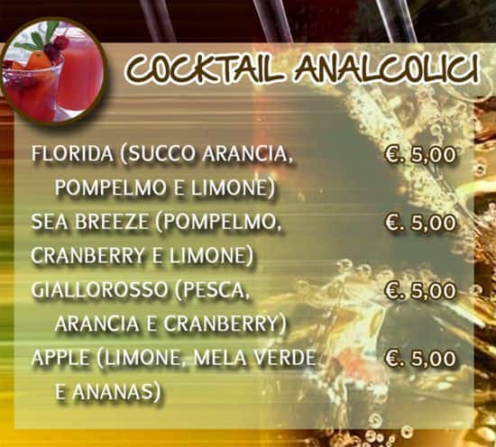 Menu di Onda Cafè 