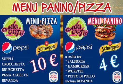 Menu di Onda Cafè 