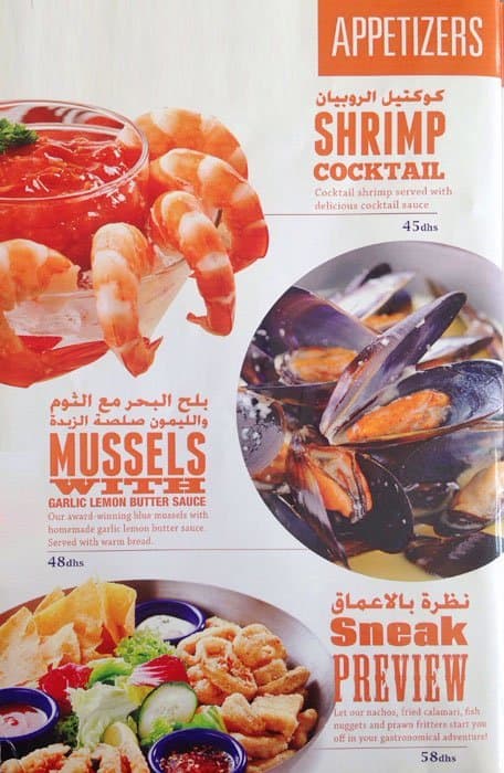 Fish & Co. Menu, Menu for Fish & Co., Yas Island, Abu Dhabi - Zomato