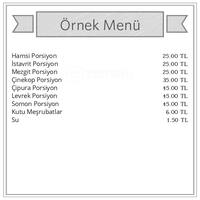 nuh un gemisi balikevi menu nuh un gemisi balikevi cengelkoy merkez istanbul icin menu