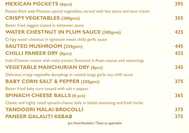 Fresh Roast (Ahmedabad) menu