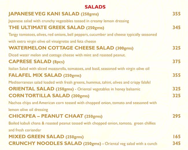 Fresh Roast (Ahmedabad) menu