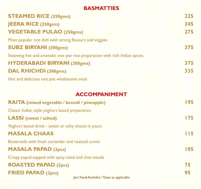 Fresh Roast (Ahmedabad) menu