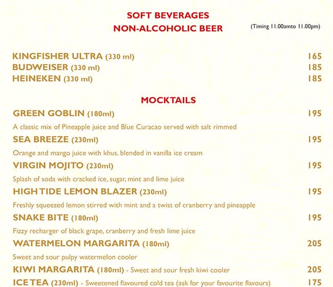 Fresh Roast (Ahmedabad) menu