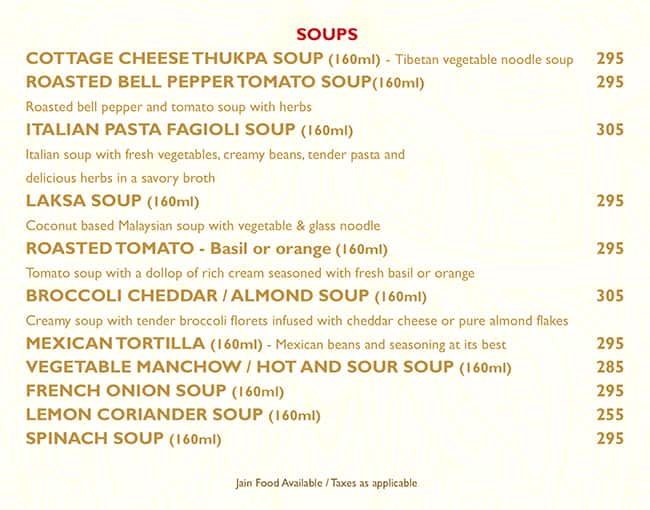 Fresh Roast (Ahmedabad) menu