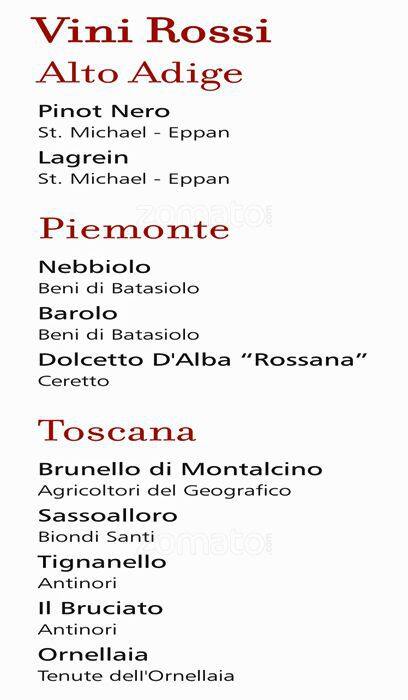 Menu di QOR - Ristorante Giapponese - Milano 