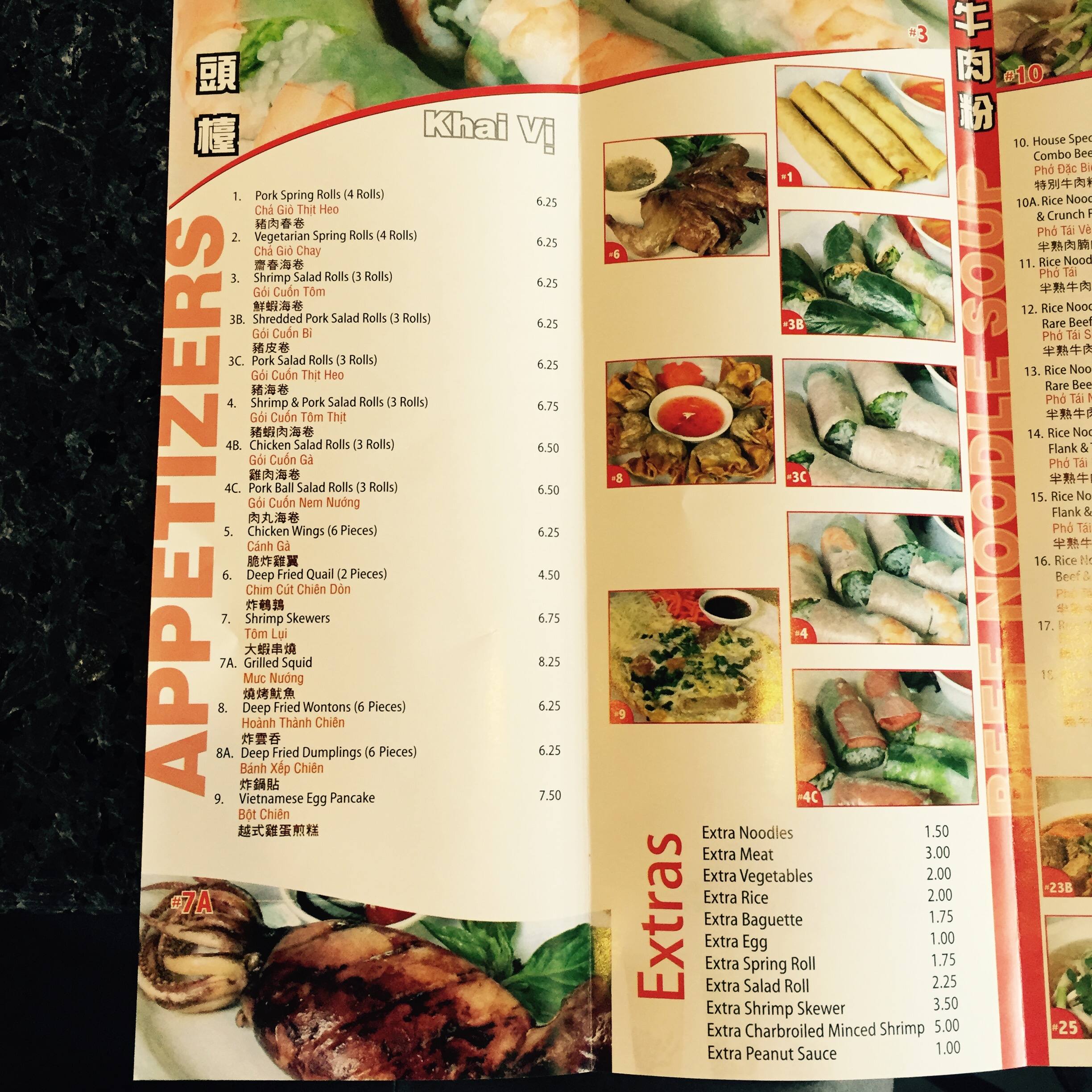 Pho Chu The Menu, Menu for Pho Chu The, Alyth-Bonnybrook-Manchester ...