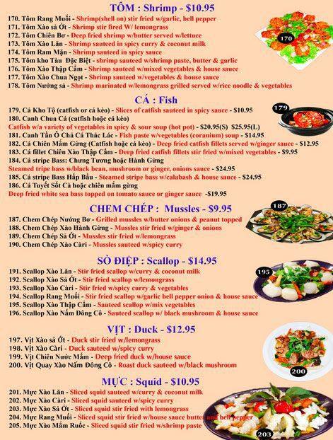 V2 menu