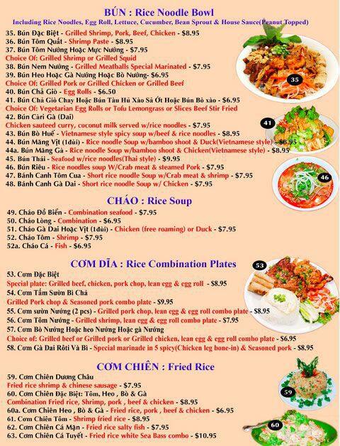 V2 menu