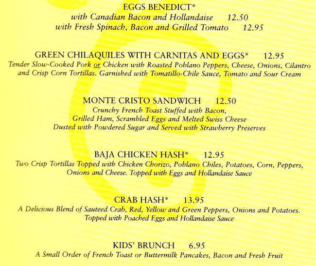 Menu at The Cheesecake Factory desserts, Charlotte