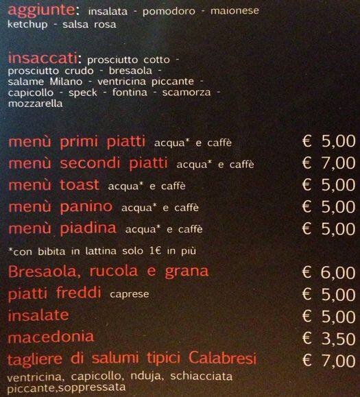 Menu di Red Bar 