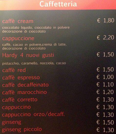 Menu di Red Bar 