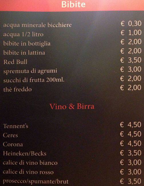Menu di Red Bar 