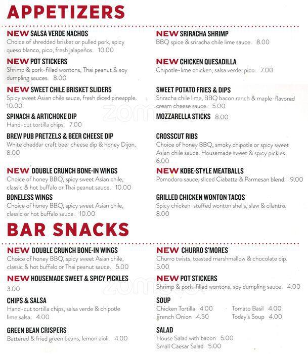 Menu At Applebee s Pub Bar Aurora E Iliff Ave