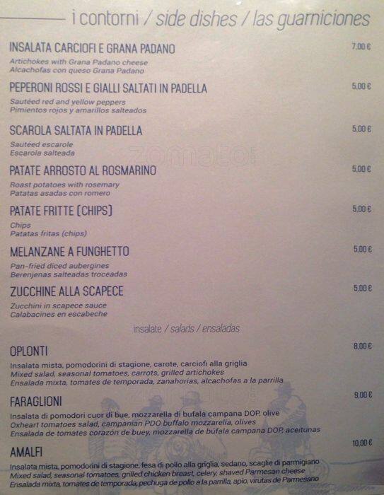 Menu di Bacicha 