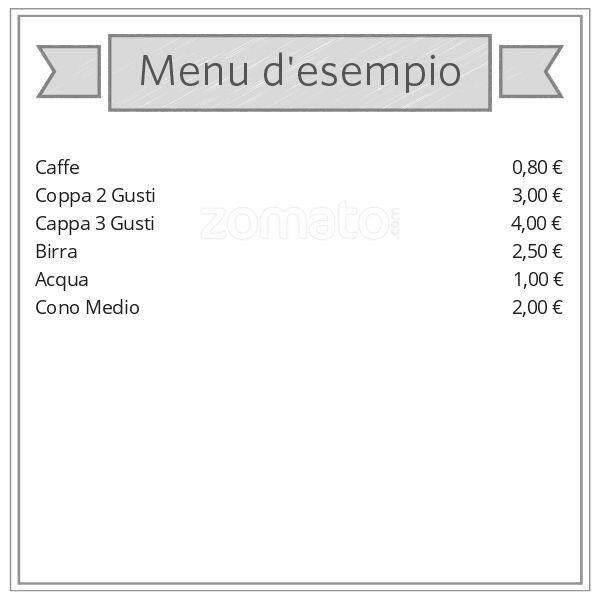 Menu di Rosso Arancio 