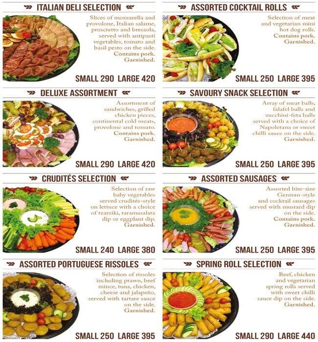 The Bread Basket Menu, Menu for The Bread Basket, Sandown, Sandton