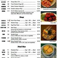 Magic Wok Chinese Restaurant Menu