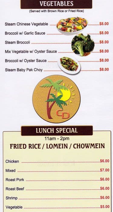 Caribbean Delights, Queens Village Menu