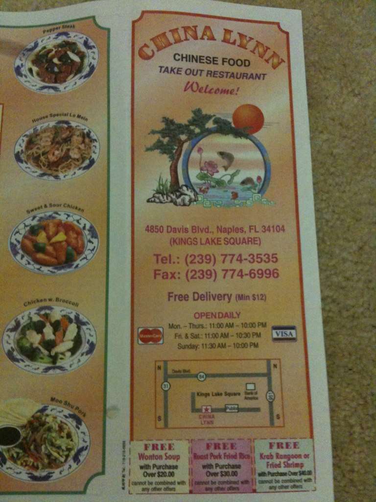 Byba: Chinese Food Delivery Near Me Naples Fl