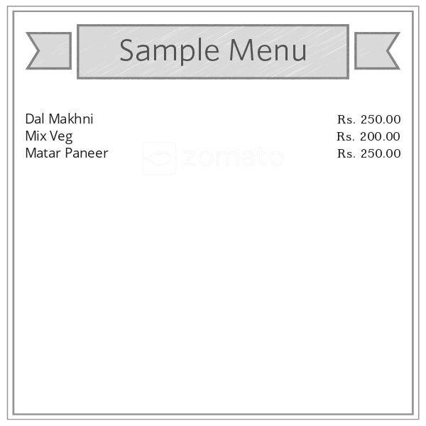 Flavour Express menu