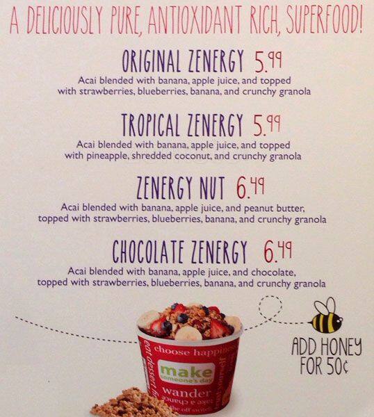 Zinga Menu, Menu for Zinga, Lakewood, Denver Urbanspoon/Zomato